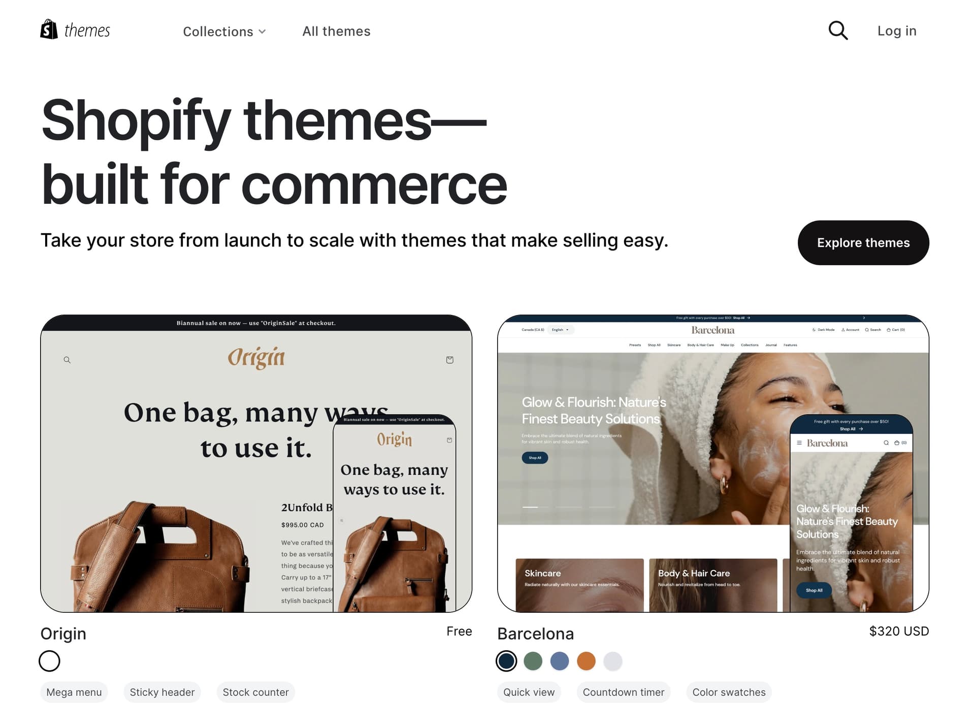 Shopify theme compatibility